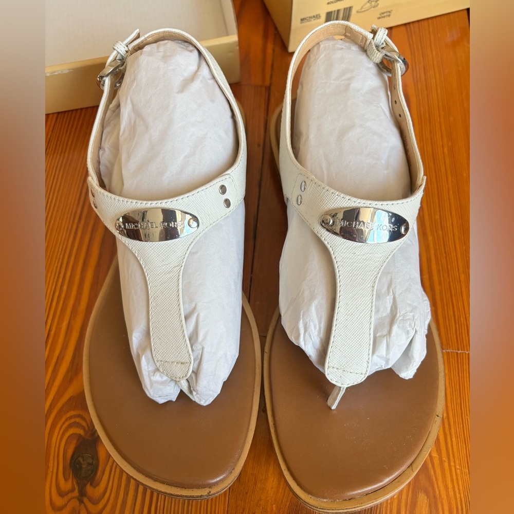 Michael Kors Leather Sandals